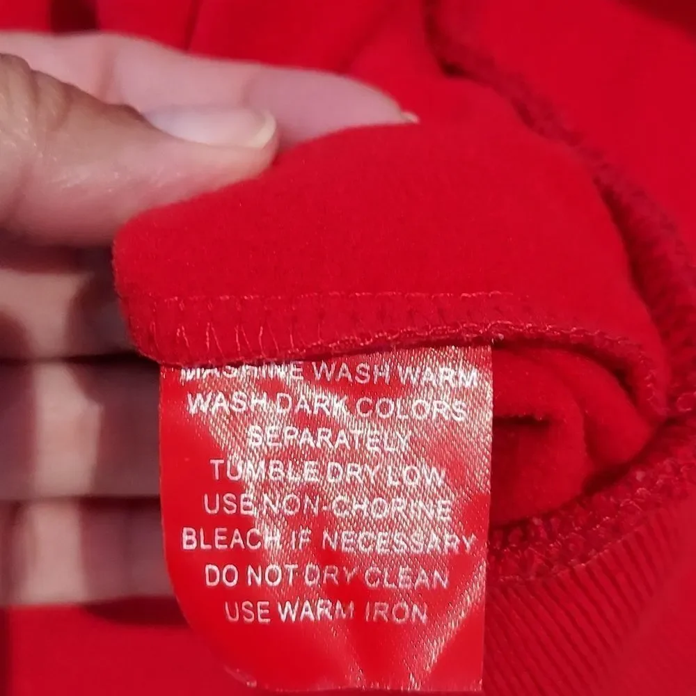 Parish Nation Red Full Zip Track Jacket Sz 4XL
